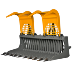 Rock Bucket Grapple